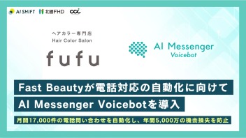 Fast Beautyが電話対応の自動化に向けて「AI Messenger Voicebot」を導入